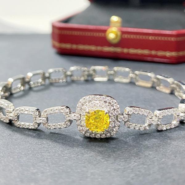 yellow lab diamonds bracelet jewelry